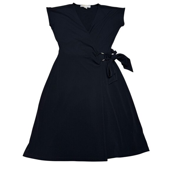 MICHAEL Michael Kors Dresses & Skirts - Michael Kors Women's Black Wrap-Style Dress Sleeveless, Size XS